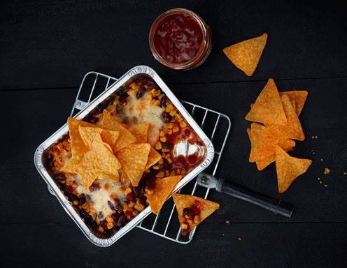 Festival-Tortillas mit Kidneybohnen und Mais Rezept