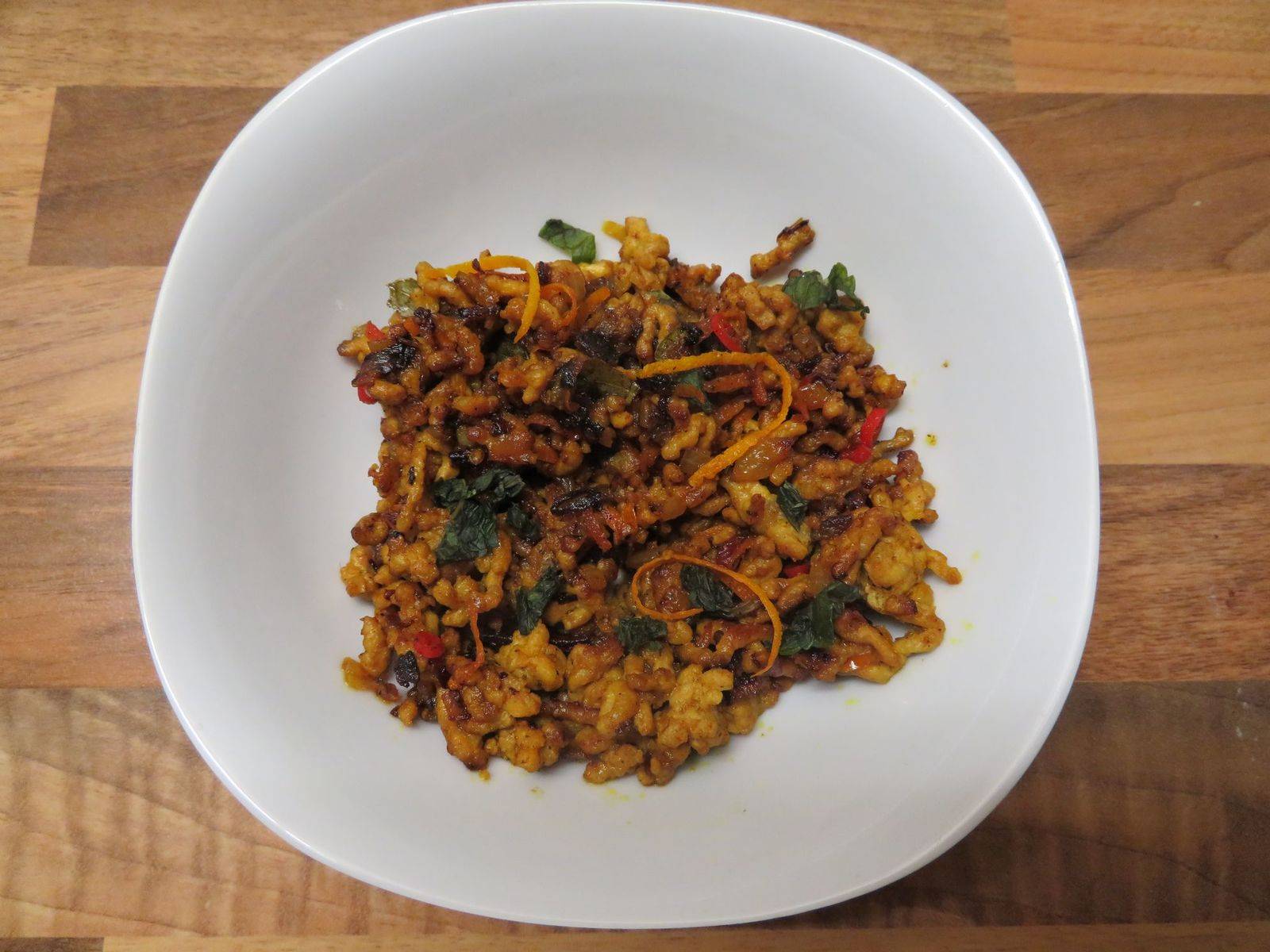 Scharfes Orangen-Faschiertes Rezept - ichkoche.de Scharfes Orangen-Faschiertes Rezept - ichkoche.de