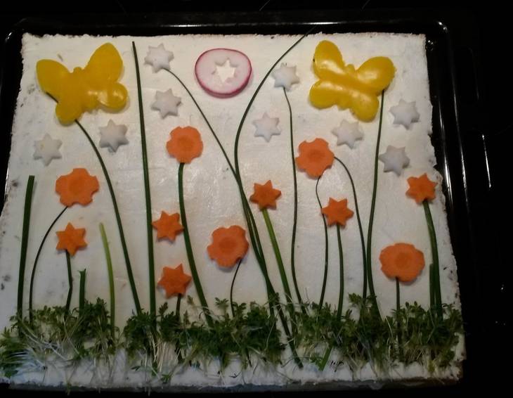 Pikante Brot-Torte Pikante Brot-Torte