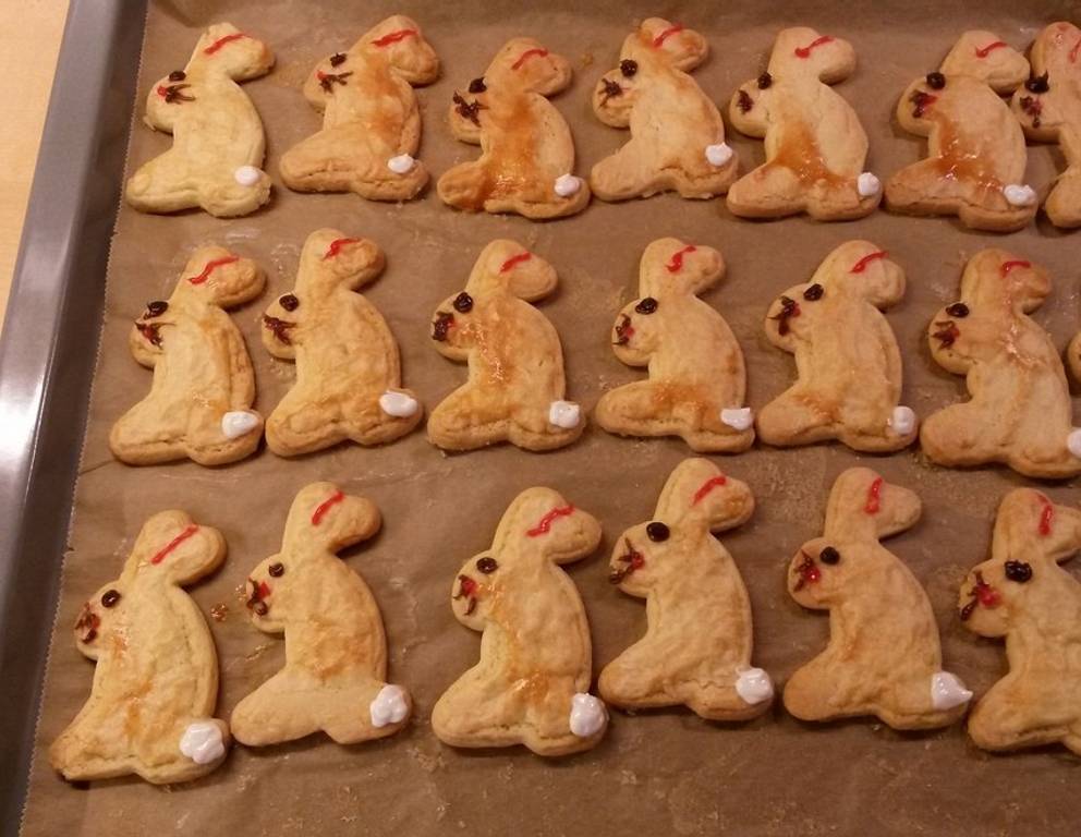 Mandel Hasen Kekse Mandel Hasen Kekse