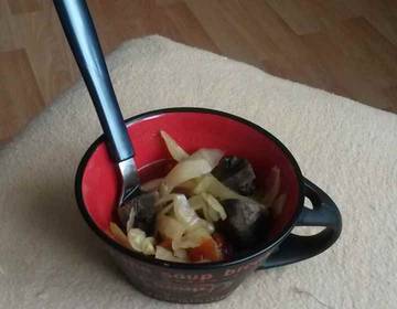 Krautsuppe aus dem Schongarer Krautsuppe aus dem Schongarer