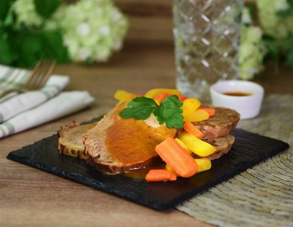 Rindsbraten nach Esterházy-Art Rindsbraten nach Esterházy-Art