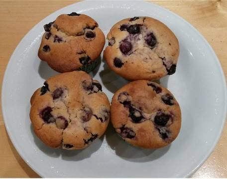 Heidelbeer Muffins Rezept ichkoche.at