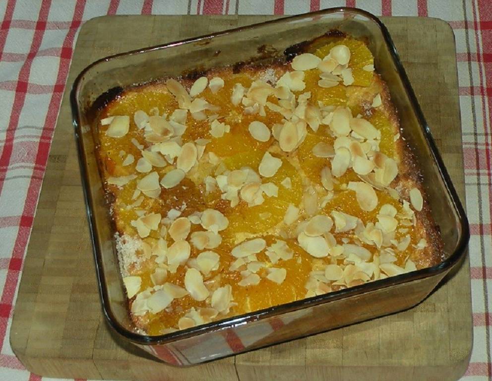 Orangen-Grießauflauf Orangen-Grießauflauf