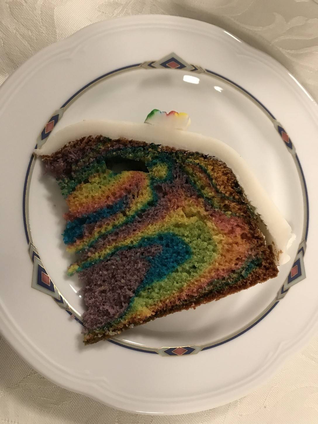 Regenbogen Kuchen