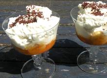Mango-Bananendessert Mango-Bananendessert