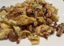 Pilz-Specknudeln Pilz-Specknudeln