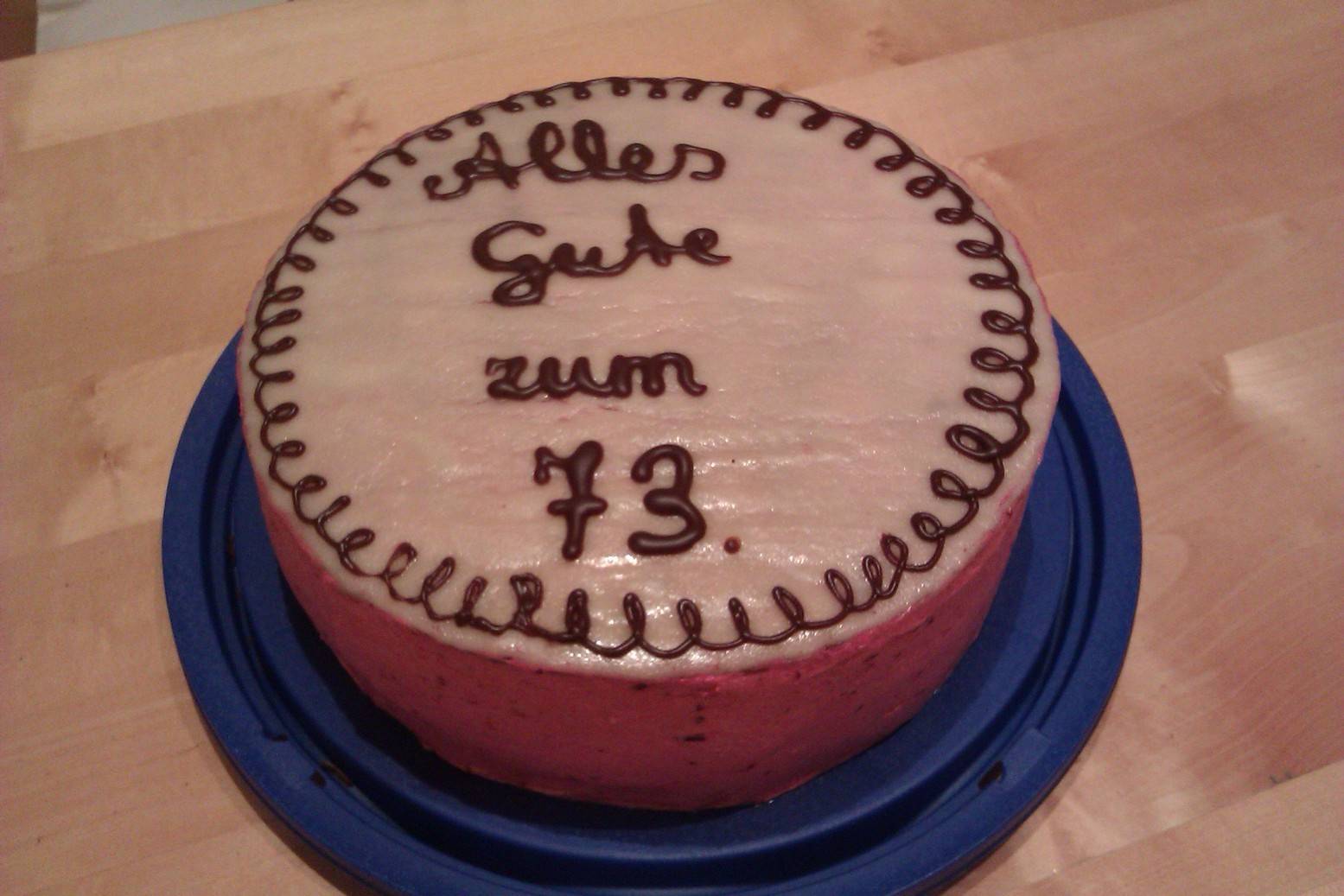 Himbeer-Marzipan Torte