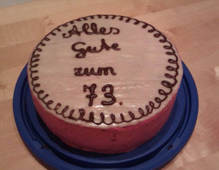 Himbeer-Marzipan Torte