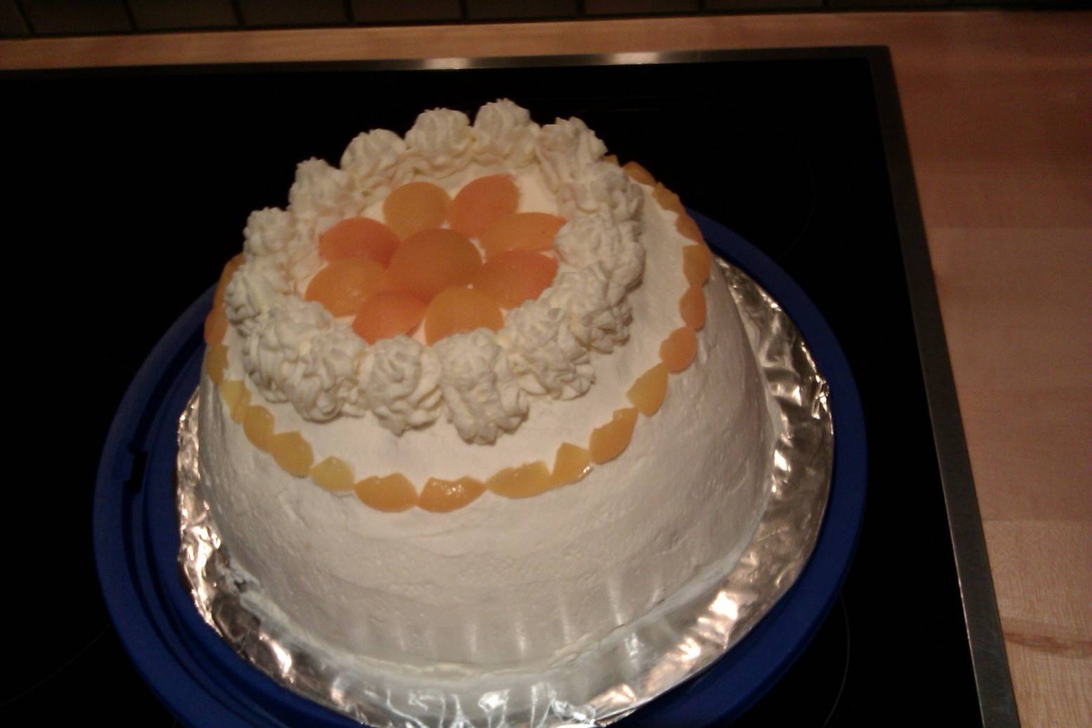 Charlotte mit Marillen-Joghurt Creme Rezept - ichkoche.ch Charlotte mit Marillen-Joghurt Creme Rezept - ichkoche.ch