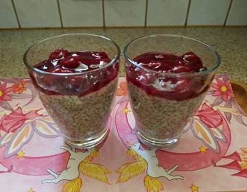 Overnight Müsli-Chia-Pudding