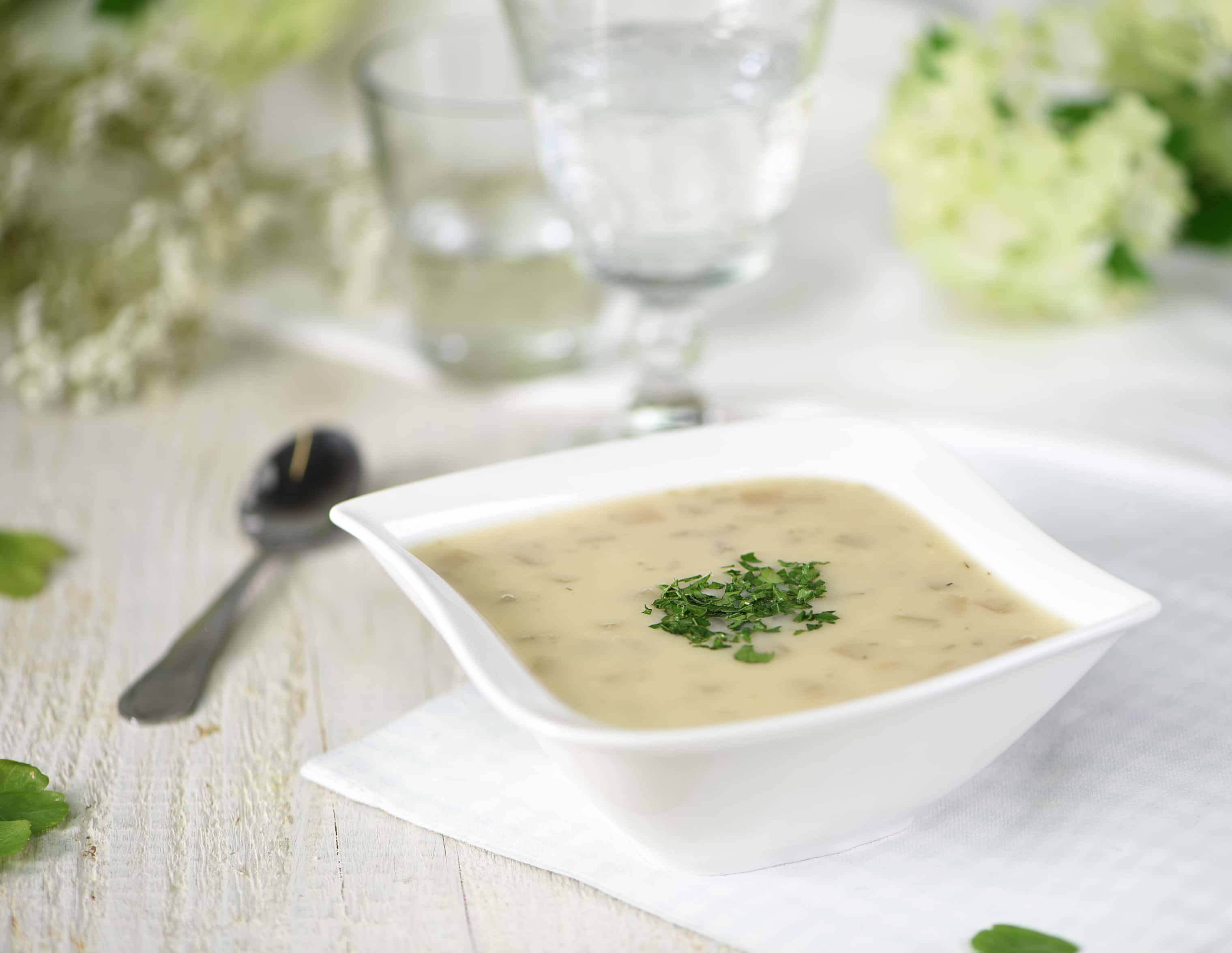 Kohlrabicremesuppe