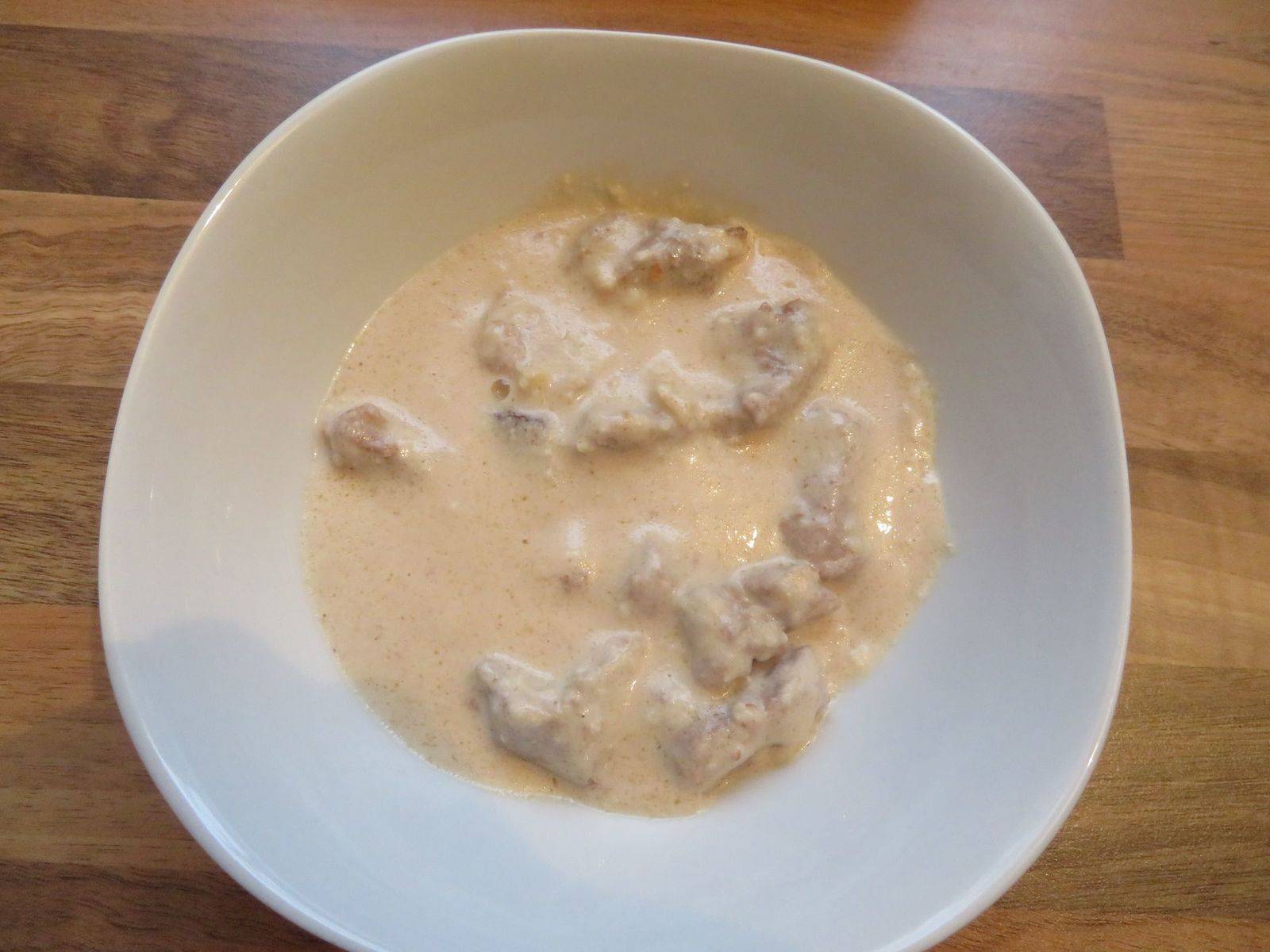 Weißes Lammfleisch