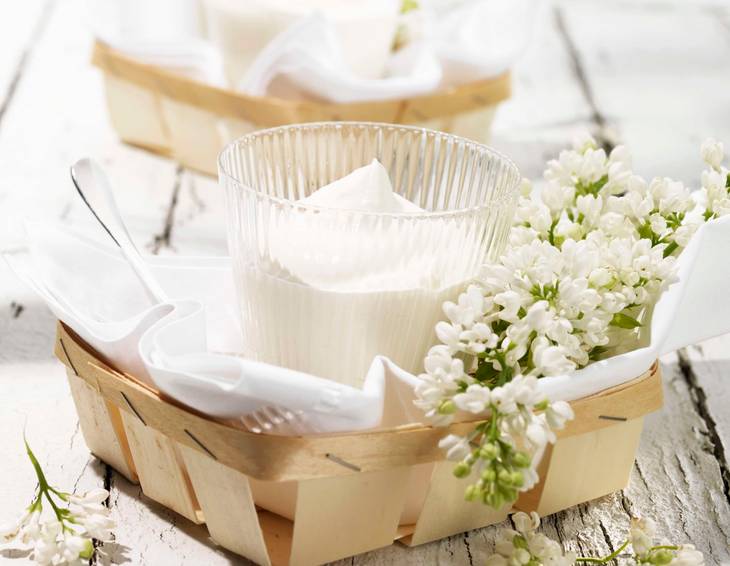 Fliederschaumcreme Fliederschaumcreme