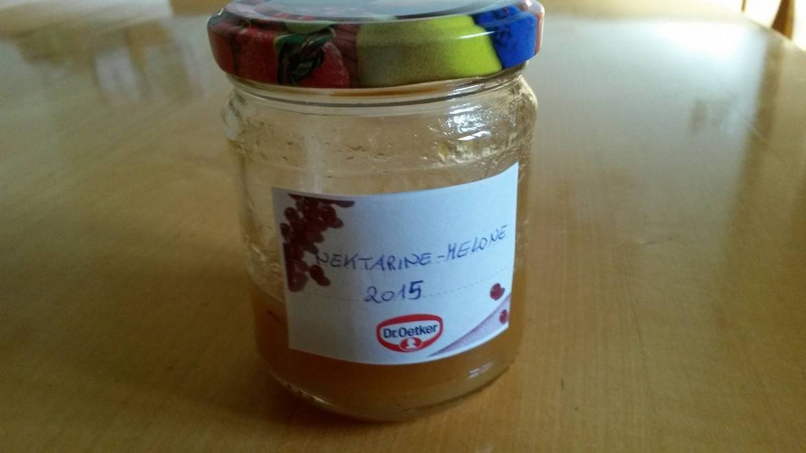Nektarinen Melonen Marmelade Rezept - ichkoche.de