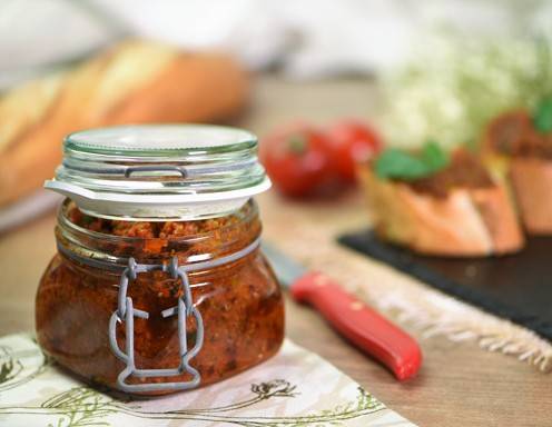 Pesto rosso Rezept