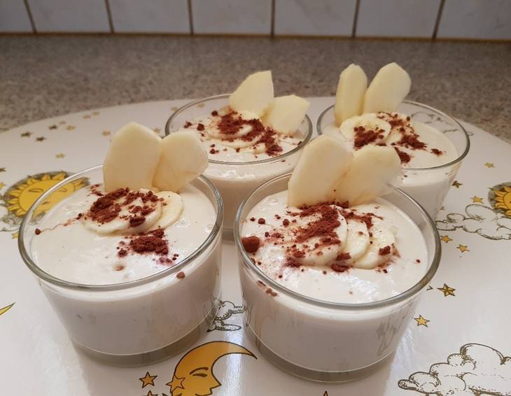 Vegane Bananencreme