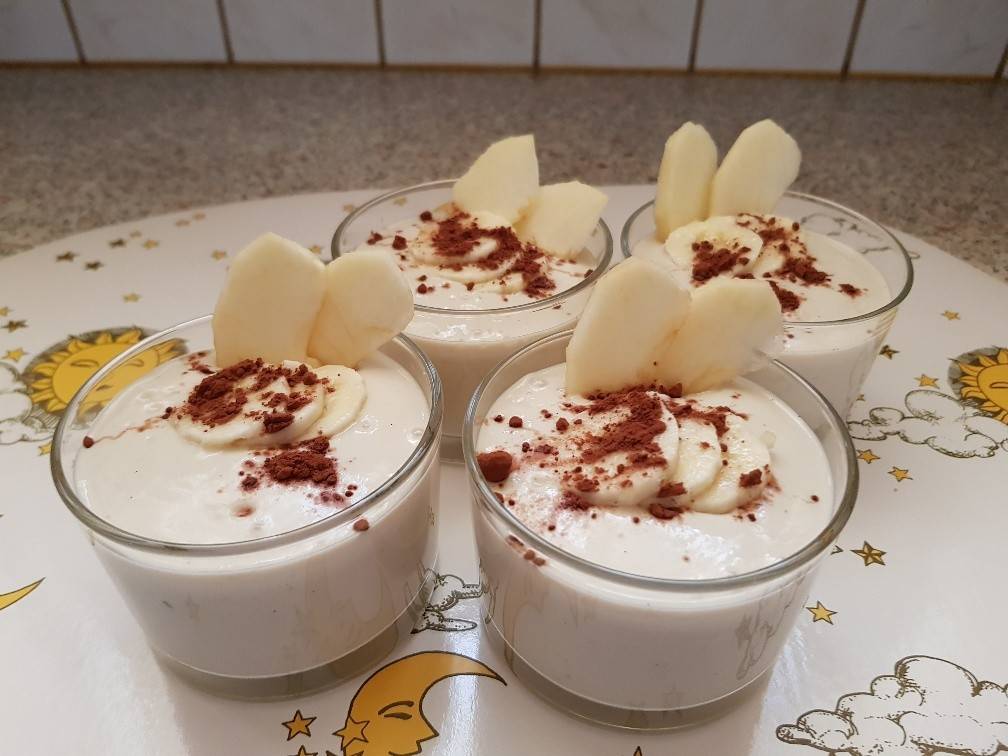 Vegane Bananencreme Rezept - ichkoche.ch Vegane Bananencreme Rezept - ichkoche.ch
