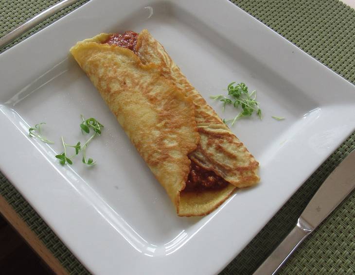Bolognesepalatschinken Bolognesepalatschinken
