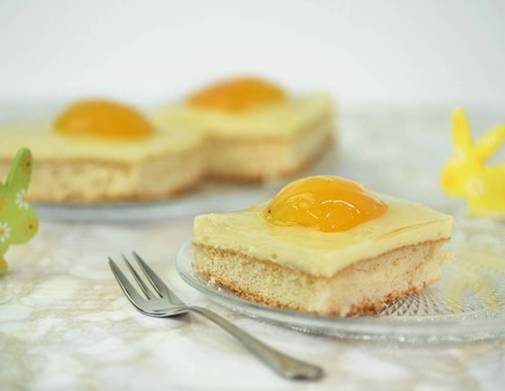 Spiegelei-Kuchen Spiegelei-Kuchen