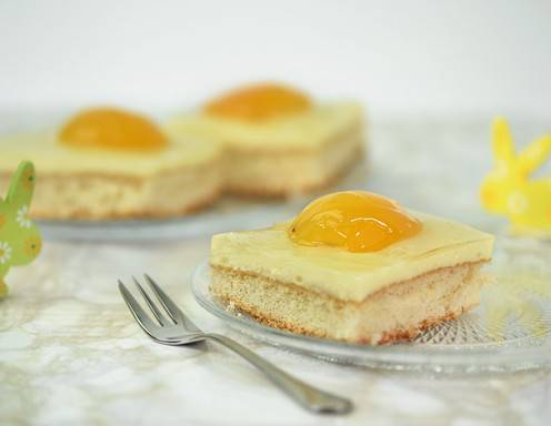 Spiegelei-Kuchen Rezept - ichkoche.ch Spiegelei-Kuchen Rezept - ichkoche.ch