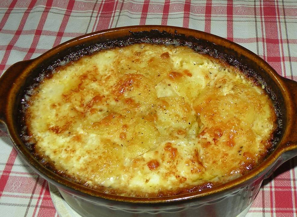 Veganes Kartoffelgratin