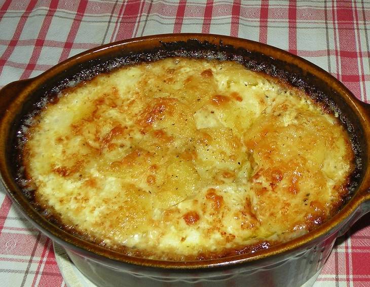 Veganes Kartoffelgratin