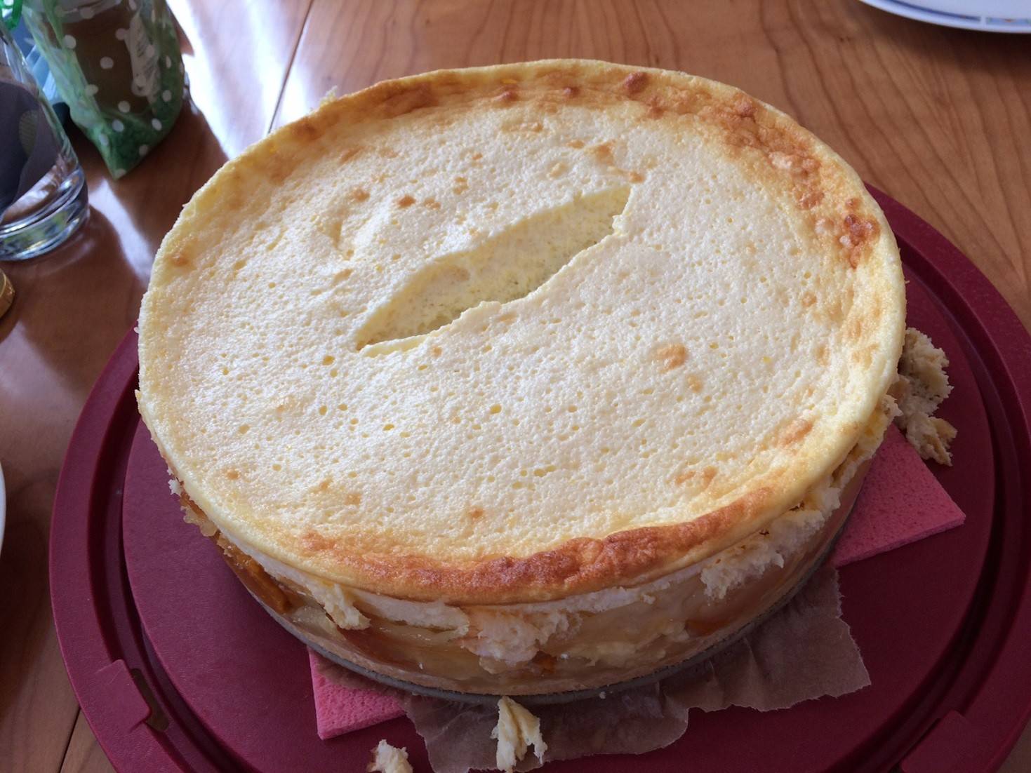 Gebackene Topfentorte Rezept - ichkoche.de
