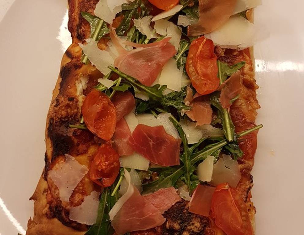 Falscher Flammkuchen Falscher Flammkuchen