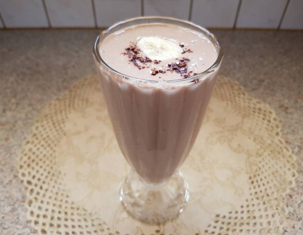 Bananen-Carob Shake Bananen-Carob Shake