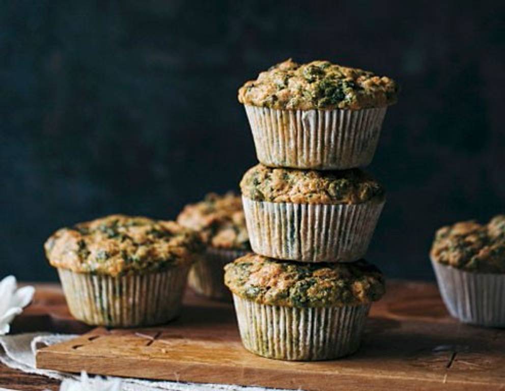Mangold-Ricotta-Muffins Mangold-Ricotta-Muffins