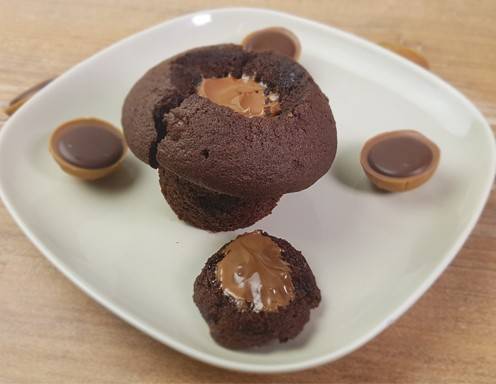 Ruck Zuck Toffifee Muffins Rezept - ichkoche.de Ruck Zuck Toffifee Muffins Rezept - ichkoche.de