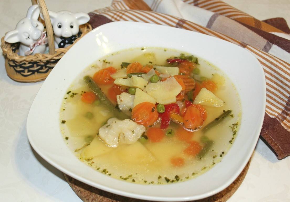 Schnelle Gemüsesuppe