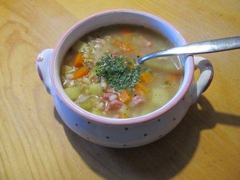 Gerstensuppe mit Gemüse Rezept - ichkoche.de