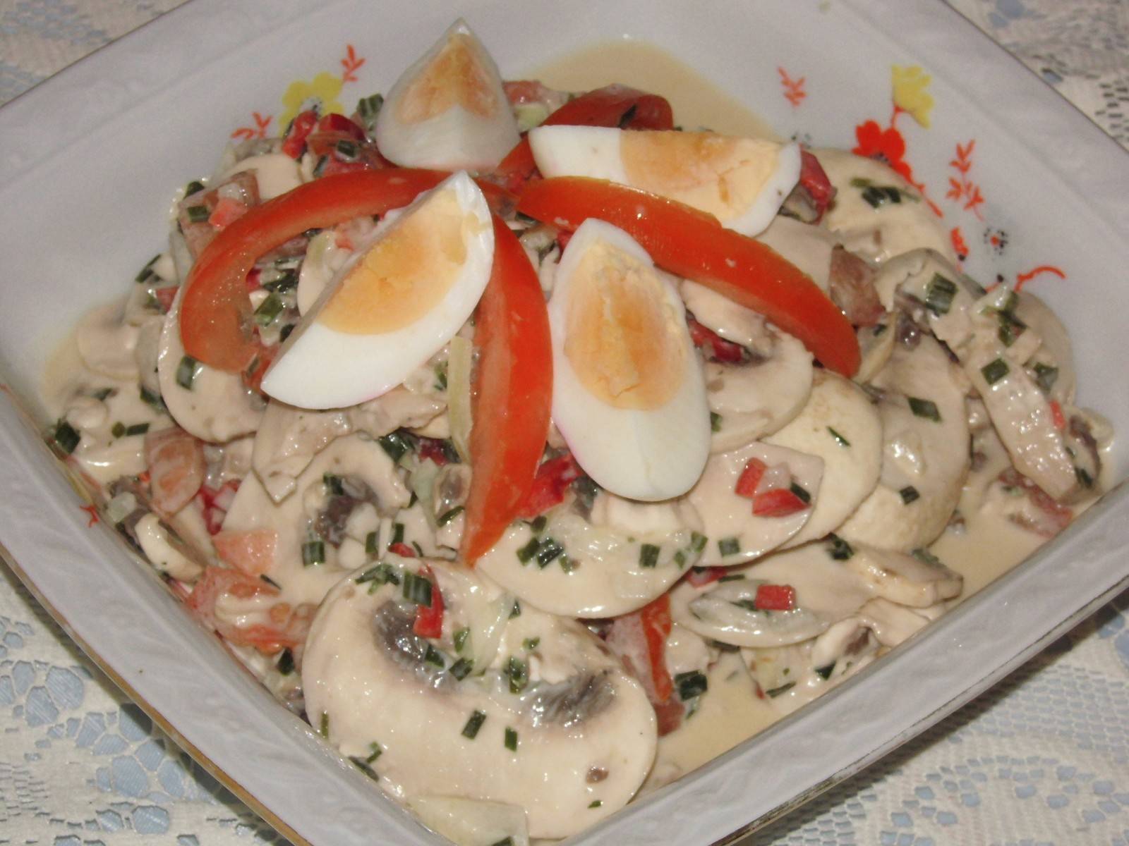 Champignonsalat