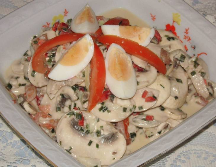 Champignonsalat Champignonsalat