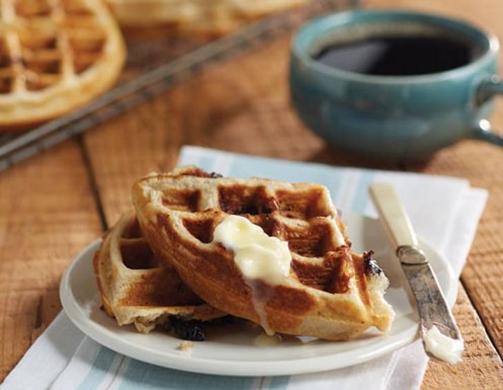 Heidelbeer-Zimt-Waffins Heidelbeer-Zimt-Waffins