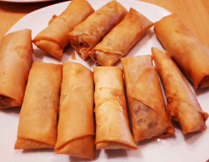 Vegetarische Frühlingsrollen Vegetarische Frühlingsrollen