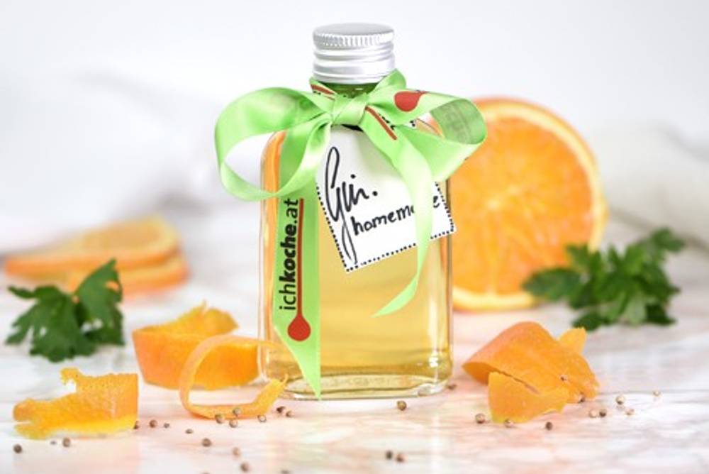 Orangen-Gin Rezept Orangen-Gin Rezept
