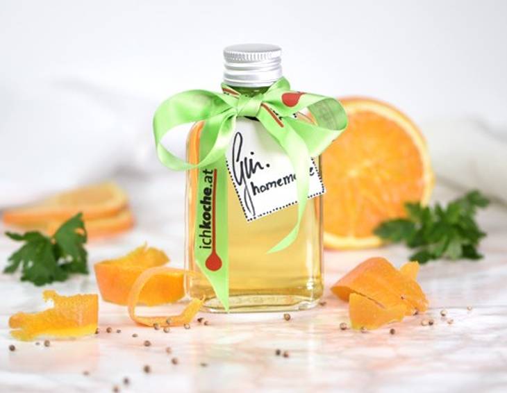 Koriander-Orangen-Gin