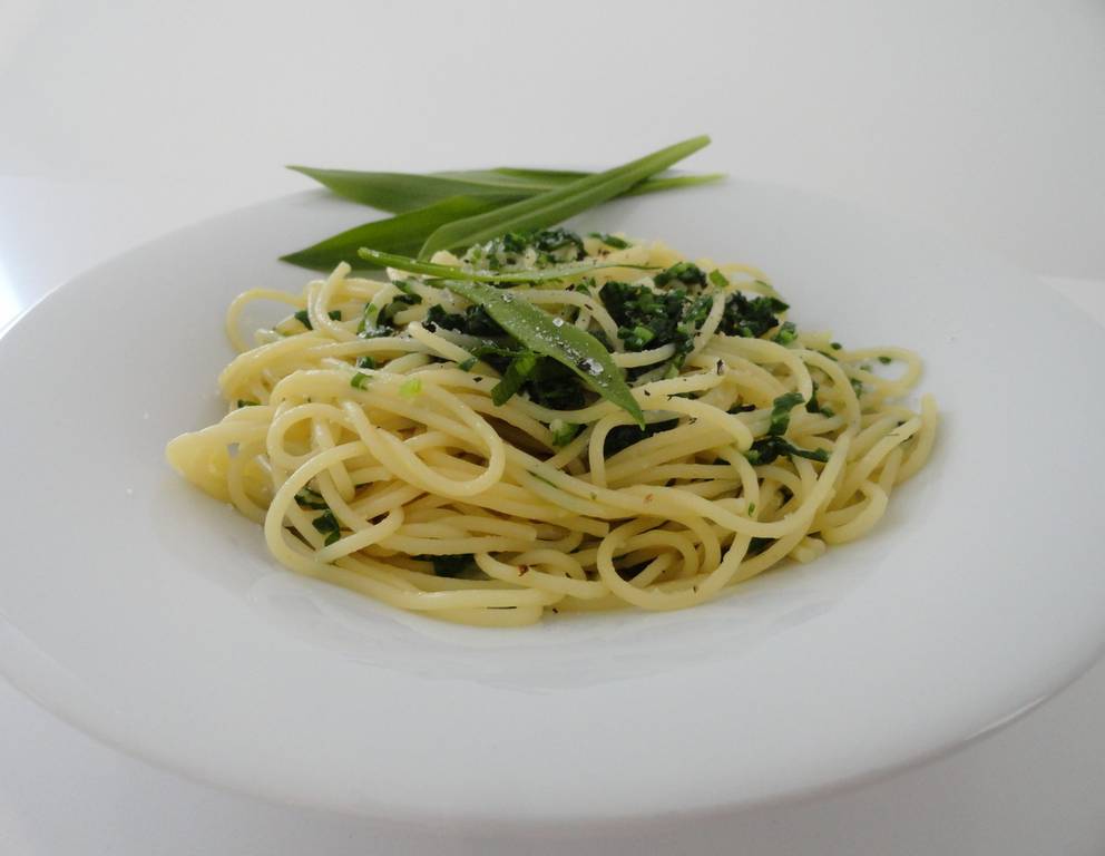 Bärlauchspaghetti Bärlauchspaghetti