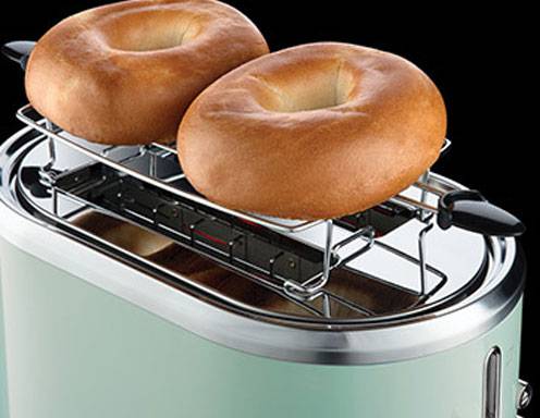 Russell Hobbs Bubble Soft Green Toaster