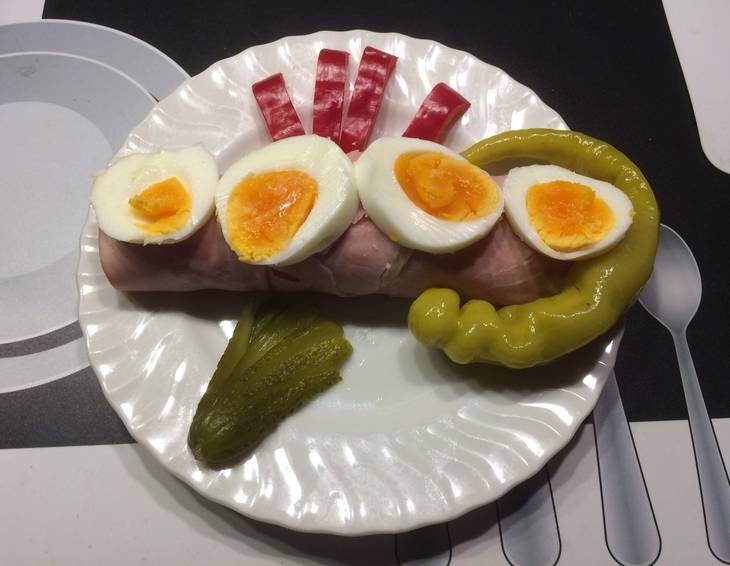 Norwegische Schinkenrollen Norwegische Schinkenrollen