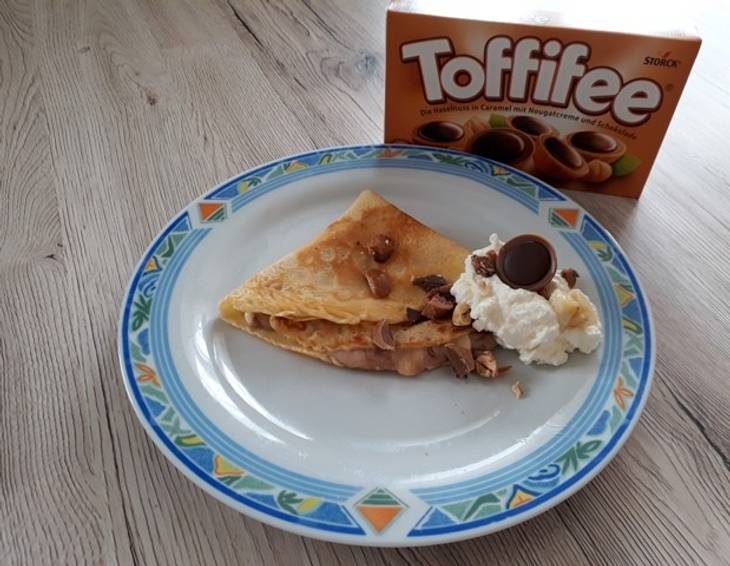 Toffifee-Bananen-Palatschinken