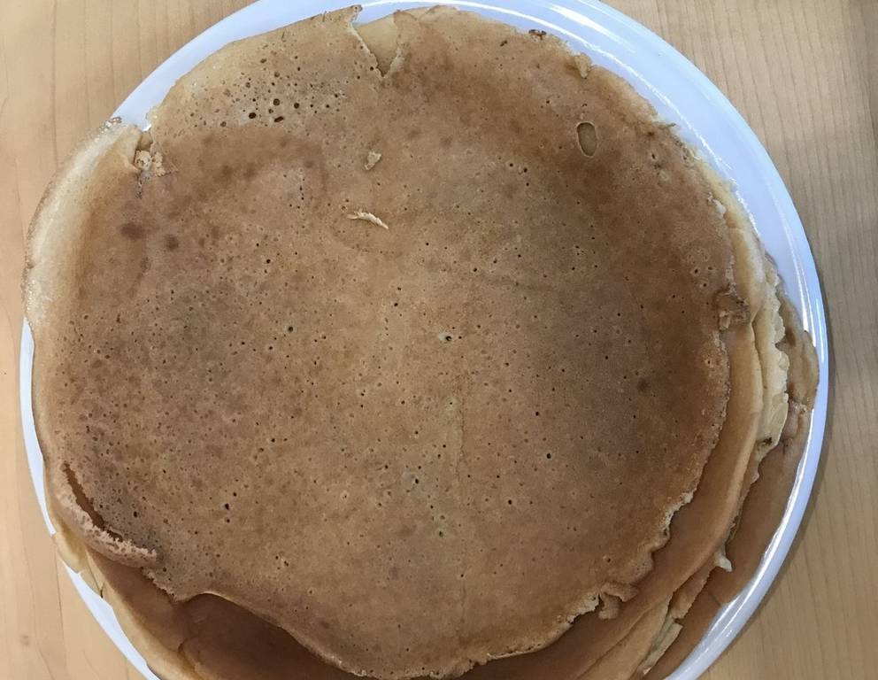 Palatschinken aus Buchweizenmehl ohne Ei Palatschinken aus Buchweizenmehl ohne Ei