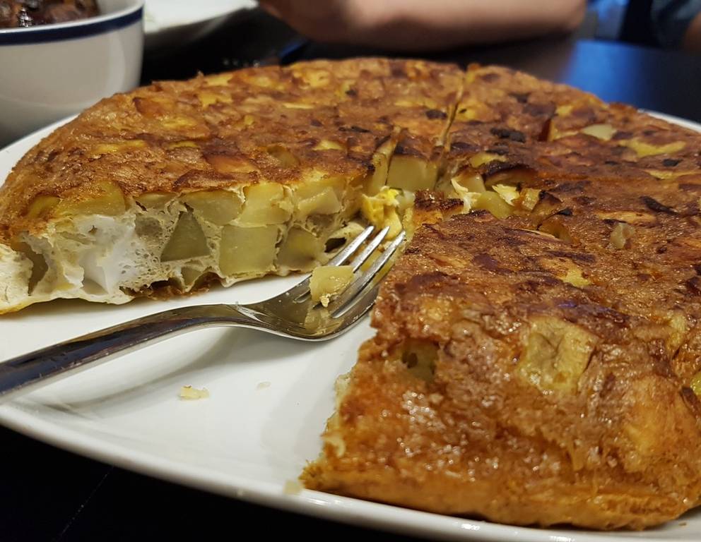 Tortilla mit Kartoffeln Tortilla mit Kartoffeln