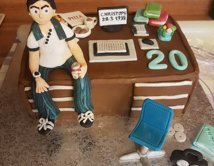 Geburtstagstorte Schreibtisch Geburtstagstorte Schreibtisch