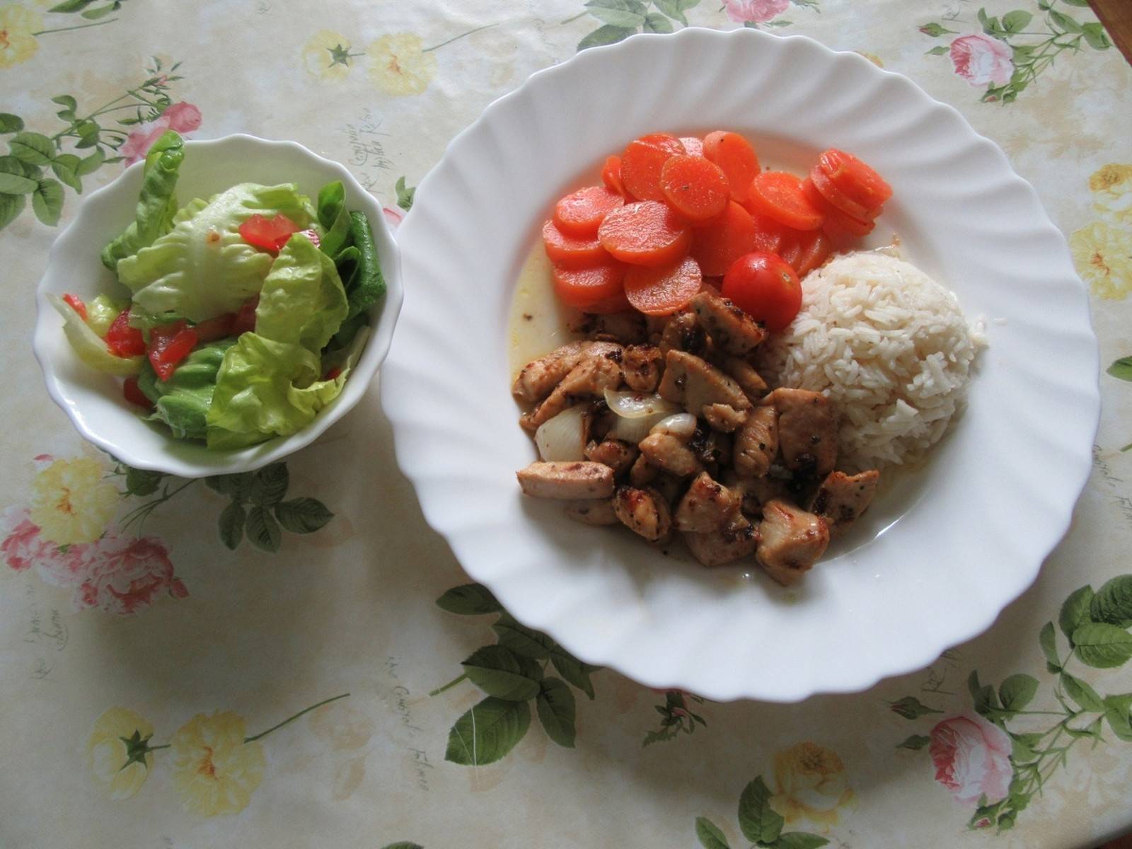 Hühnergeschnetzeltes mit Reis und Karotten Rezept - ichkoche.ch Hühnergeschnetzeltes mit Reis und Karotten Rezept - ichkoche.ch