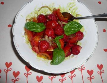 Erdbeersalat Erdbeersalat