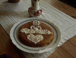 Mandel-Schokotorte Mandel-Schokotorte
